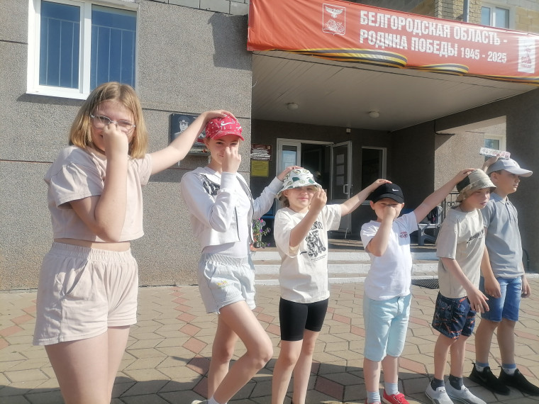 Открытие пришкольного детского лагеря.